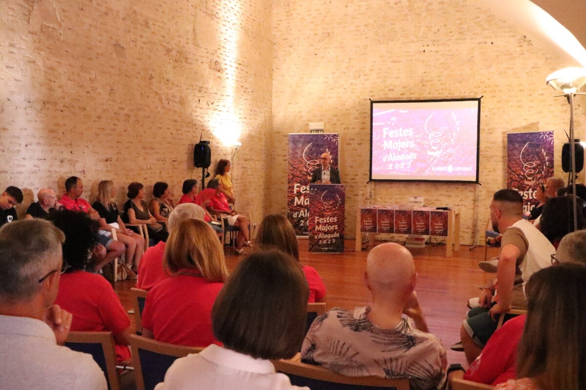 Presentación fiestas mayores Alaquàs 2023 II